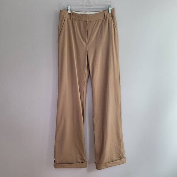J Crew Hutton Trouser khaki 100% wool academia quiet luxury old money - Picture 1 of 14